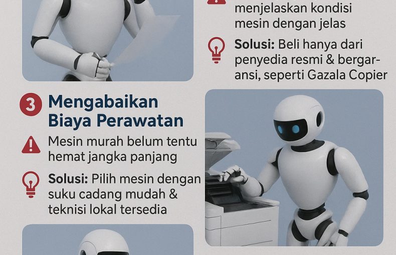 5 Kesalahan Umum Saat Membeli Mesin Fotocopy