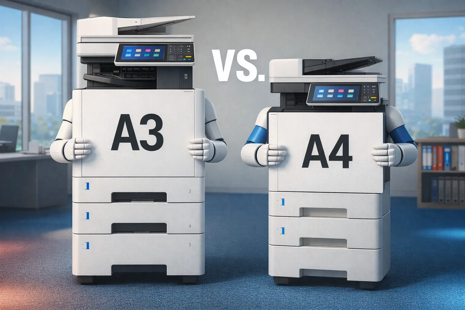 Mesin Fotocopy A3 vs A4